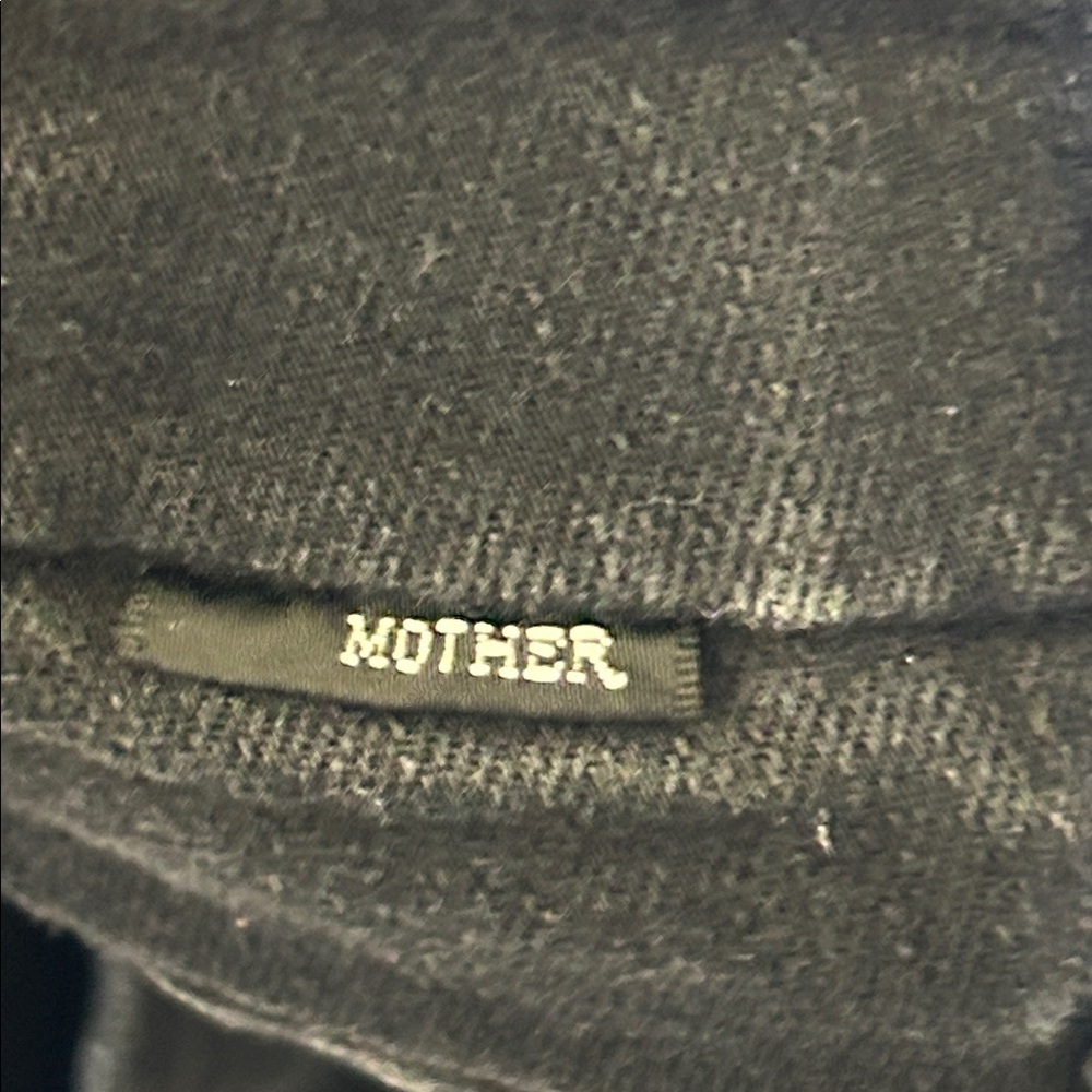 MOTHER THE PIXIE BLACK NOT GUILTY WASH BUTTON FLY SKINNY JEANS SZ 28 - Picture 6 of 13